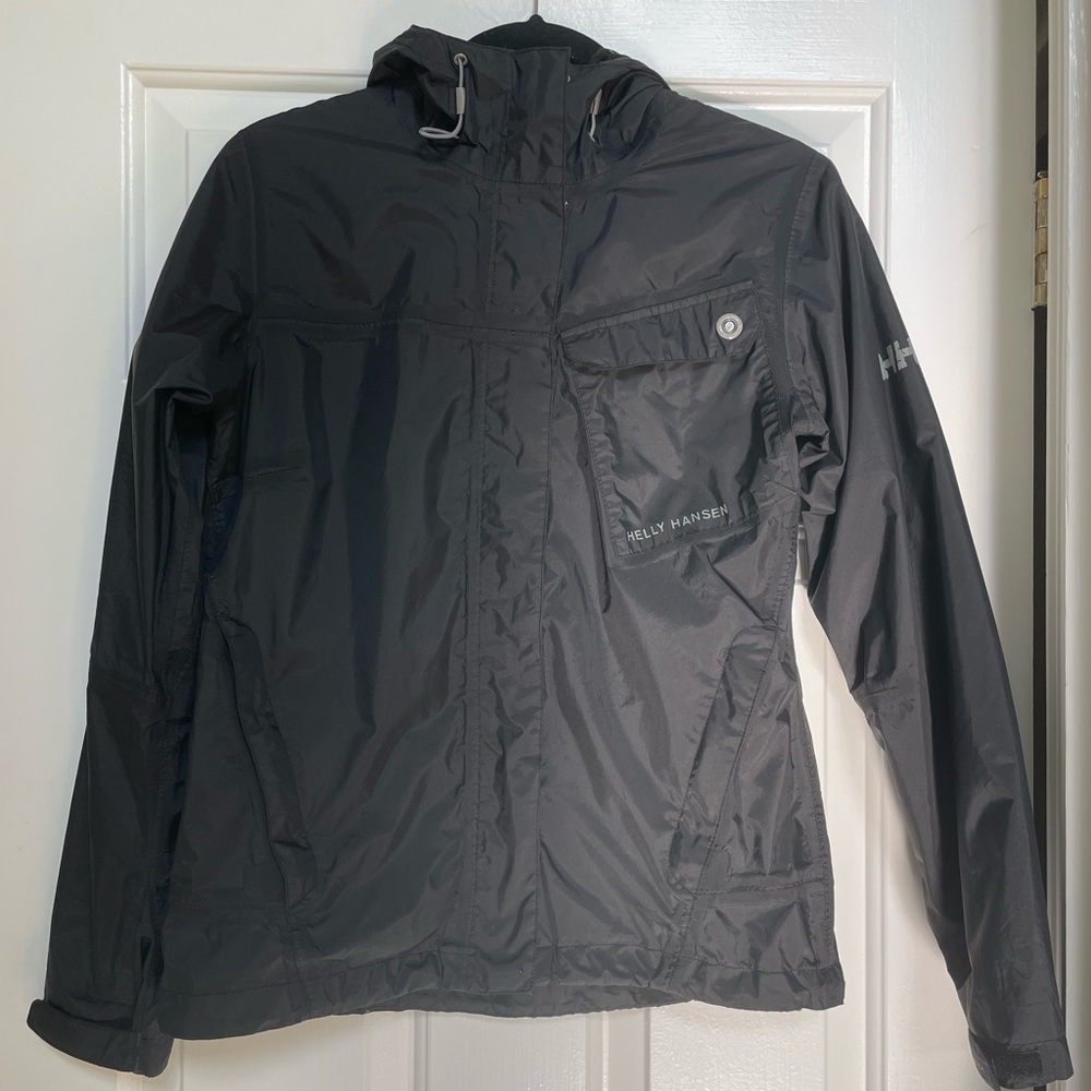 Helly Hansen jacket is a lightweight, black/ small